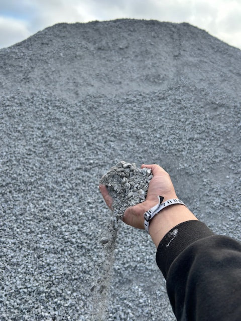 5/8" Minus Limestone Gravel