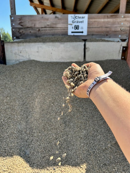 1/4" Clear Gravel