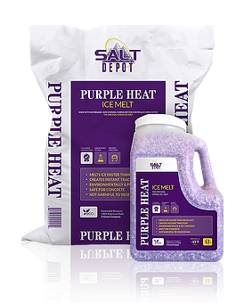 50lb Bag of Purple Heat Ice Melt